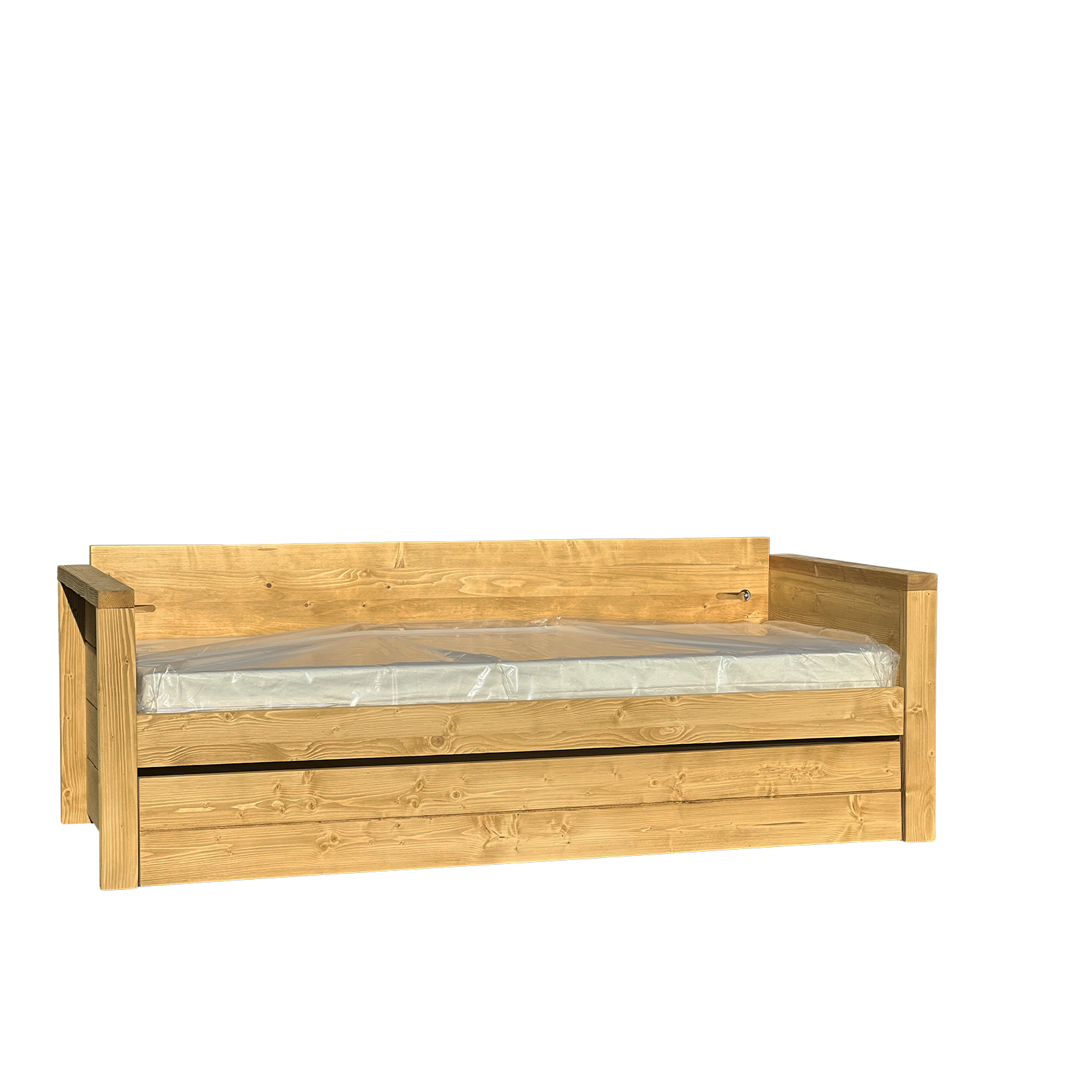 Canapé Gigogne Montana en Pin Massif – Tissu au Choix - meublespin.fr - Canapés Gigognes en Bois Massif Canapé Gigogne Montana en Pin Massif – Tissu au Choix Canapés Gigognes en Bois Massif meublespin.fr - mobilier et de décoration de style montagne ou chalet- meubles en pin, mobilier en bois massif de qualité, canapés convertibles - https://meublespin.fr