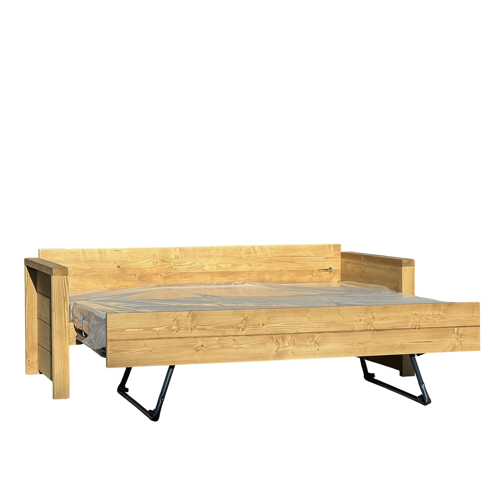 Canapé Gigogne Montana en Pin Massif – Tissu au Choix - meublespin.fr - Canapés Gigognes en Bois Massif Canapé Gigogne Montana en Pin Massif – Tissu au Choix Canapés Gigognes en Bois Massif meublespin.fr - mobilier et de décoration de style montagne ou chalet- meubles en pin, mobilier en bois massif de qualité, canapés convertibles - https://meublespin.fr