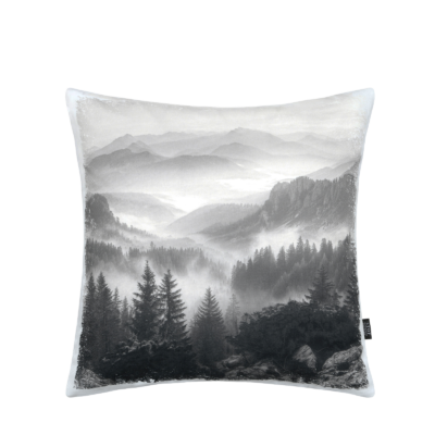 Coussin 50×50 – Panorama – motif paysage Plaids et coussins meublespin.fr - mobilier et de décoration de style montagne ou chalet- meubles en pin, mobilier en bois massif de qualité, canapés convertibles - https://meublespin.fr