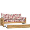 Canapé Gigogne Montana en Pin Massif – Tissu au Choix Canapés Gigognes en Bois Massif meublespin.fr - mobilier et de décoration de style montagne ou chalet- meubles en pin, mobilier en bois massif de qualité, canapés convertibles - https://meublespin.fr