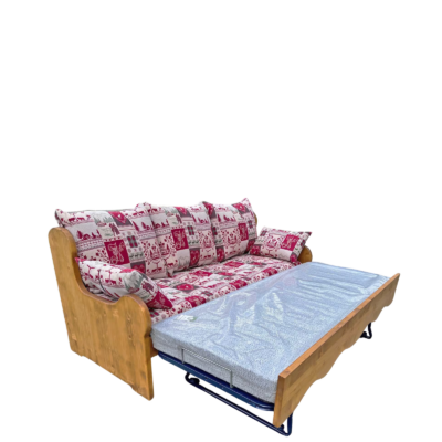 Canapé Gigogne en Pin Massif (Fabrication Française) –  Faucigny Canapés Gigognes en Bois Massif meublespin.fr - mobilier et de décoration de style montagne ou chalet- meubles en pin, mobilier en bois massif de qualité, canapés convertibles - https://meublespin.fr