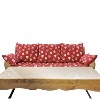 Canapé Gigogne en Pin Massif (Fabrication Française) –  Brison Canapés Gigognes en Bois Massif meublespin.fr - mobilier et de décoration de style montagne ou chalet- meubles en pin, mobilier en bois massif de qualité, canapés convertibles - https://meublespin.fr