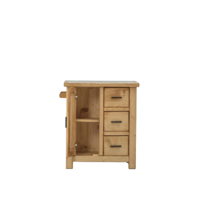 Billot contemporain simple face en pin Massif Morzine 74 cm Morzine meublespin.fr - mobilier et de décoration de style montagne ou chalet- meubles en pin, mobilier en bois massif de qualité, canapés convertibles - https://meublespin.fr