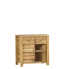 Buffet Bas 2 Portes et 2 Tiroirs en Pin Brossé Montana 100 cm Buffets & bahuts en bois massif meublespin.fr - mobilier et de décoration de style montagne ou chalet- meubles en pin, mobilier en bois massif de qualité, canapés convertibles - https://meublespin.fr