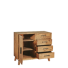 Buffet Bas 1 Porte + 4 Tiroirs en Pin Massif – Avignon Buffets & bahuts en bois massif meublespin.fr - mobilier et de décoration de style montagne ou chalet- meubles en pin, mobilier en bois massif de qualité, canapés convertibles - https://meublespin.fr