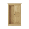 Armoire 2 Portes Coulissantes en Pin Massif Armoires en bois massif meublespin.fr - mobilier et de décoration de style montagne ou chalet- meubles en pin, mobilier en bois massif de qualité, canapés convertibles - https://meublespin.fr