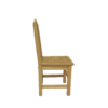 Chaise en bois massif avec coeur Chamonix meublespin.fr - mobilier et de décoration de style montagne ou chalet- meubles en pin, mobilier en bois massif de qualité, canapés convertibles - https://meublespin.fr