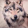 Coussin 60×40 – Faune Naturel – motif Loup Plaids et coussins meublespin.fr - mobilier et de décoration de style montagne ou chalet- meubles en pin, mobilier en bois massif de qualité, canapés convertibles - https://meublespin.fr
