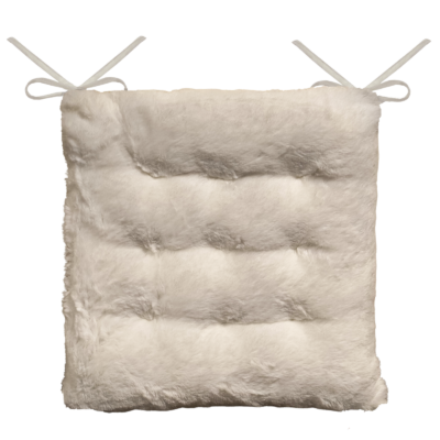 Galette de Chaise: Asgard blanc 40 x 40 cm Galettes de Chaises meublespin.fr - mobilier et de décoration de style montagne ou chalet- meubles en pin, mobilier en bois massif de qualité, canapés convertibles - https://meublespin.fr