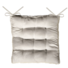 Galette de Chaise: Asgard blanc 40 x 40 cm Galettes de Chaises meublespin.fr - mobilier et de décoration de style montagne ou chalet- meubles en pin, mobilier en bois massif de qualité, canapés convertibles - https://meublespin.fr