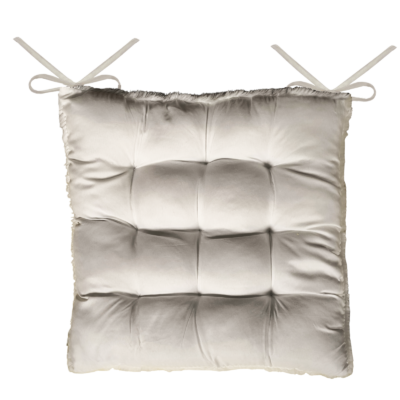 Galette de Chaise: Asgard blanc 40 x 40 cm Galettes de Chaises meublespin.fr - mobilier et de décoration de style montagne ou chalet- meubles en pin, mobilier en bois massif de qualité, canapés convertibles - https://meublespin.fr