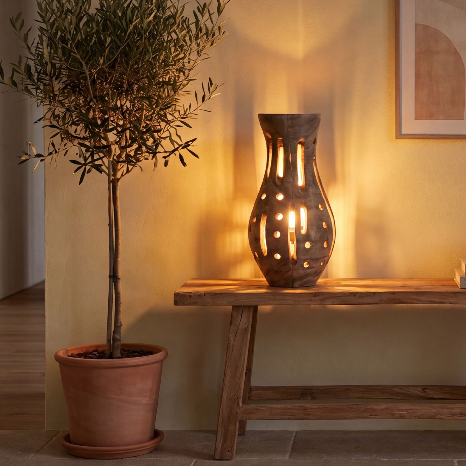 Lampe Elisabeth en Bois Naturel – H 48 cm – Ø 27 cm - meublespin.fr - Lampes à poser Lampe Elisabeth en Bois Naturel – H 48 cm – Ø 27 cm Lampes à poser meublespin.fr - mobilier et de décoration de style montagne ou chalet- meubles en pin, mobilier en bois massif de qualité, canapés convertibles - https://meublespin.fr