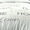 Housse de Couette et deux taies 100% Coton – Home Love Les Housses de Couettes meublespin.fr - mobilier et de décoration de style montagne ou chalet- meubles en pin, mobilier en bois massif de qualité, canapés convertibles - https://meublespin.fr