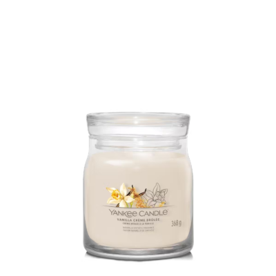 YANKEE CANDLE Bougie – Crème brûlée à la vanille 368gr Bougies Parfumées meublespin.fr - mobilier et de décoration de style montagne ou chalet- meubles en pin, mobilier en bois massif de qualité, canapés convertibles - https://meublespin.fr