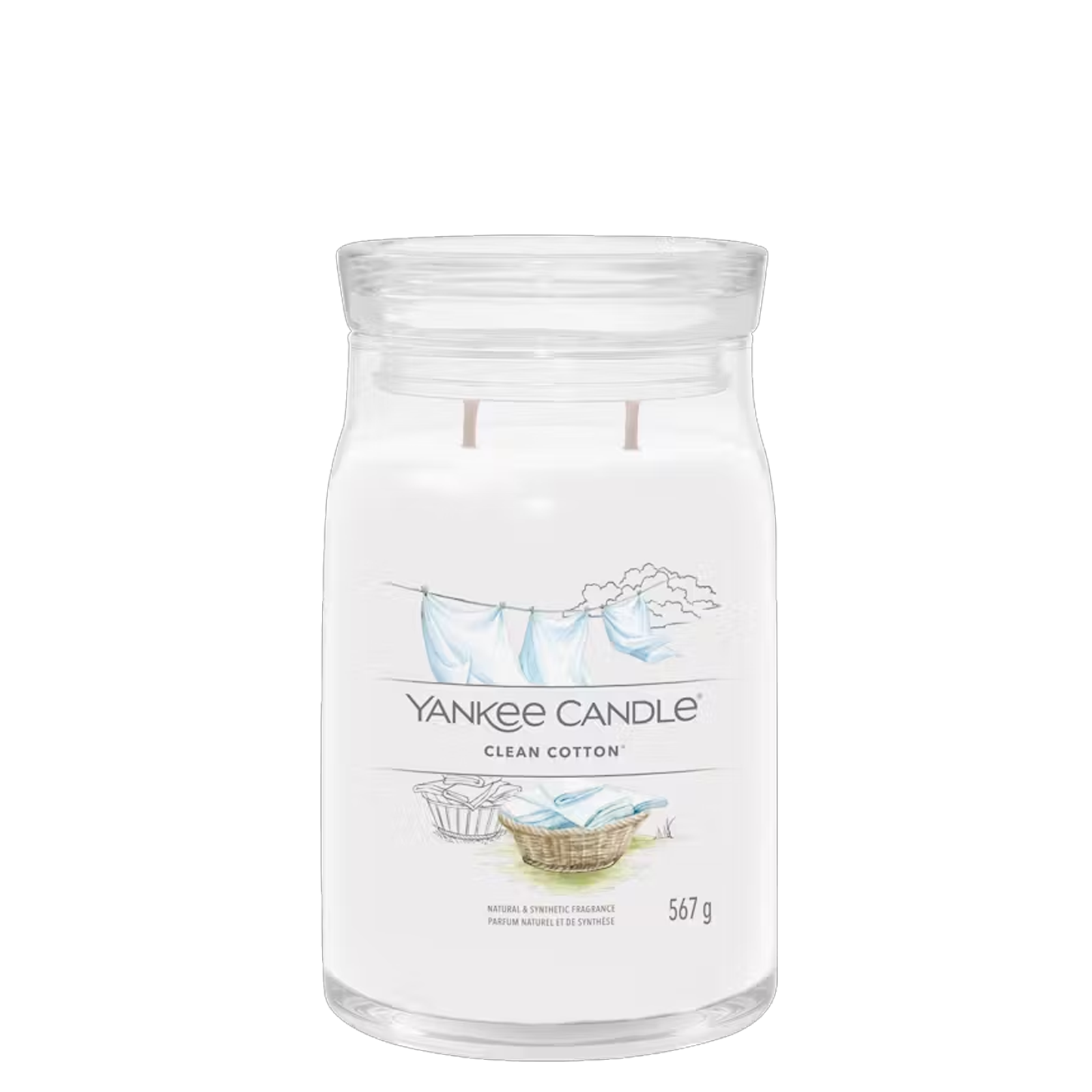 YANKEE CANDLE Bougie – Coton frais 567gr  - meublespin.fr -  Bougies Parfumées YANKEE CANDLE Bougie – Coton frais 567gr Bougies Parfumées meublespin.fr - mobilier et de décoration de style montagne ou chalet- meubles en pin, mobilier en bois massif de qualité, canapés convertibles - https://meublespin.fr