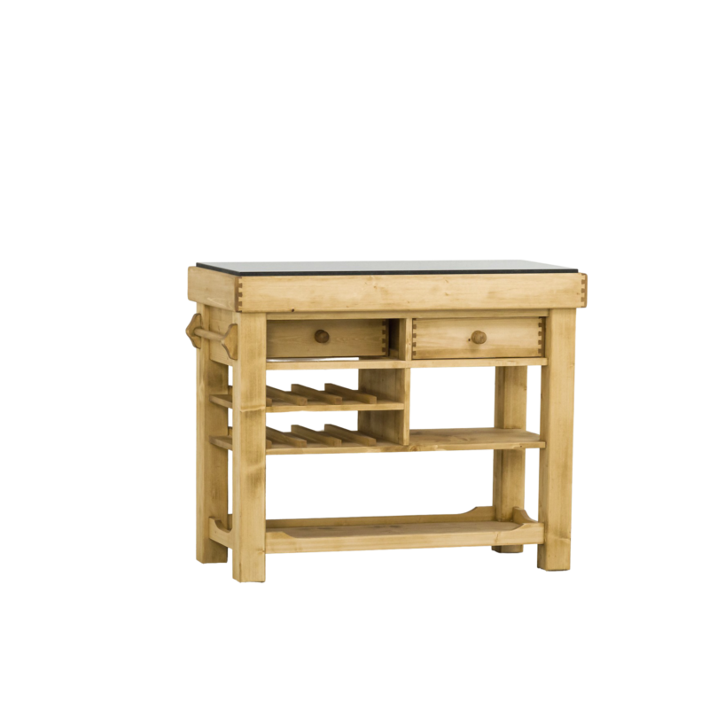 Billot de cuisine double face en pin massif 106 cm « Exclusivité WEB »  - meublespin.fr -  Chamonix Billot de cuisine double face en pin massif 106 cm « Exclusivité WEB » Chamonix meublespin.fr - mobilier et de décoration de style montagne ou chalet- meubles en pin, mobilier en bois massif de qualité, canapés convertibles - https://meublespin.fr