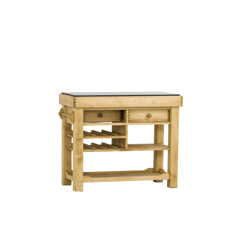 Billot de cuisine double face en pin massif 106 cm « Exclusivité WEB »  - meublespin.fr -  Chamonix Billot de cuisine double face en pin massif 106 cm « Exclusivité WEB » Chamonix meublespin.fr - mobilier et de décoration de style montagne ou chalet- meubles en pin, mobilier en bois massif de qualité, canapés convertibles - https://meublespin.fr