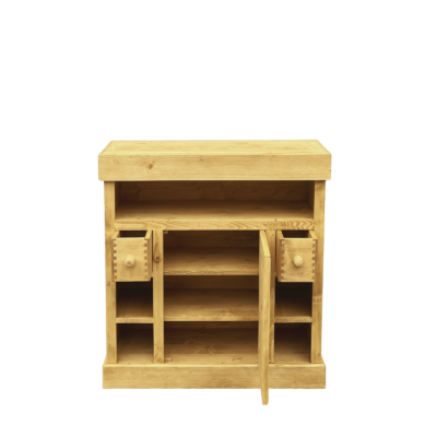 Meuble TV Megève 1 Porte 2 Tiroirs en Pin Massif 90 cm Meubles TV en Bois Massif meublespin.fr - mobilier et de décoration de style montagne ou chalet- meubles en pin, mobilier en bois massif de qualité, canapés convertibles - https://meublespin.fr