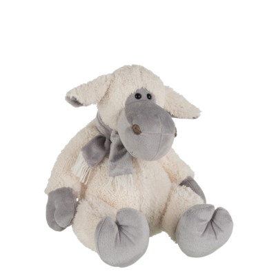 Mouton Echarpe en peluche Peluches meublespin.fr - mobilier et de décoration de style montagne ou chalet- meubles en pin, mobilier en bois massif de qualité, canapés convertibles - https://meublespin.fr