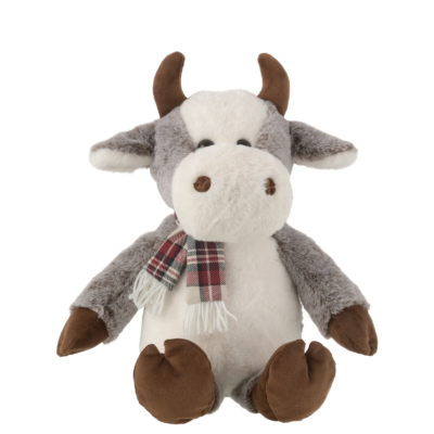 Vache Echarpe en peluche Peluches meublespin.fr - mobilier et de décoration de style montagne ou chalet- meubles en pin, mobilier en bois massif de qualité, canapés convertibles - https://meublespin.fr