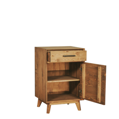 Confiturier Contemporain 1 Porte + Tiroir en Pin Massif – Avignon Confituriers en Pin Massif meublespin.fr - mobilier et de décoration de style montagne ou chalet- meubles en pin, mobilier en bois massif de qualité, canapés convertibles - https://meublespin.fr