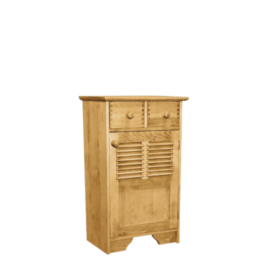 Confiturier Charme 1 Porte et 2 Tiroirs en Pin Massif Confituriers en Pin Massif meublespin.fr - mobilier et de décoration de style montagne ou chalet- meubles en pin, mobilier en bois massif de qualité, canapés convertibles - https://meublespin.fr