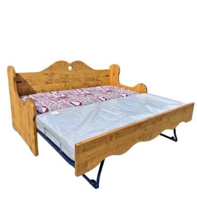 Canapé Montagne Gigogne en Pin Massif (Fabrication Française) –  Archamps Envers Canapés Gigognes en Bois Massif meublespin.fr - mobilier et de décoration de style montagne ou chalet- meubles en pin, mobilier en bois massif de qualité, canapés convertibles - https://meublespin.fr