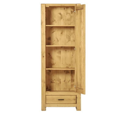 Bonnetière 1 Porte et 1 Tiroir Morzine en Pin Massif Armoires en bois massif meublespin.fr - mobilier et de décoration de style montagne ou chalet- meubles en pin, mobilier en bois massif de qualité, canapés convertibles - https://meublespin.fr