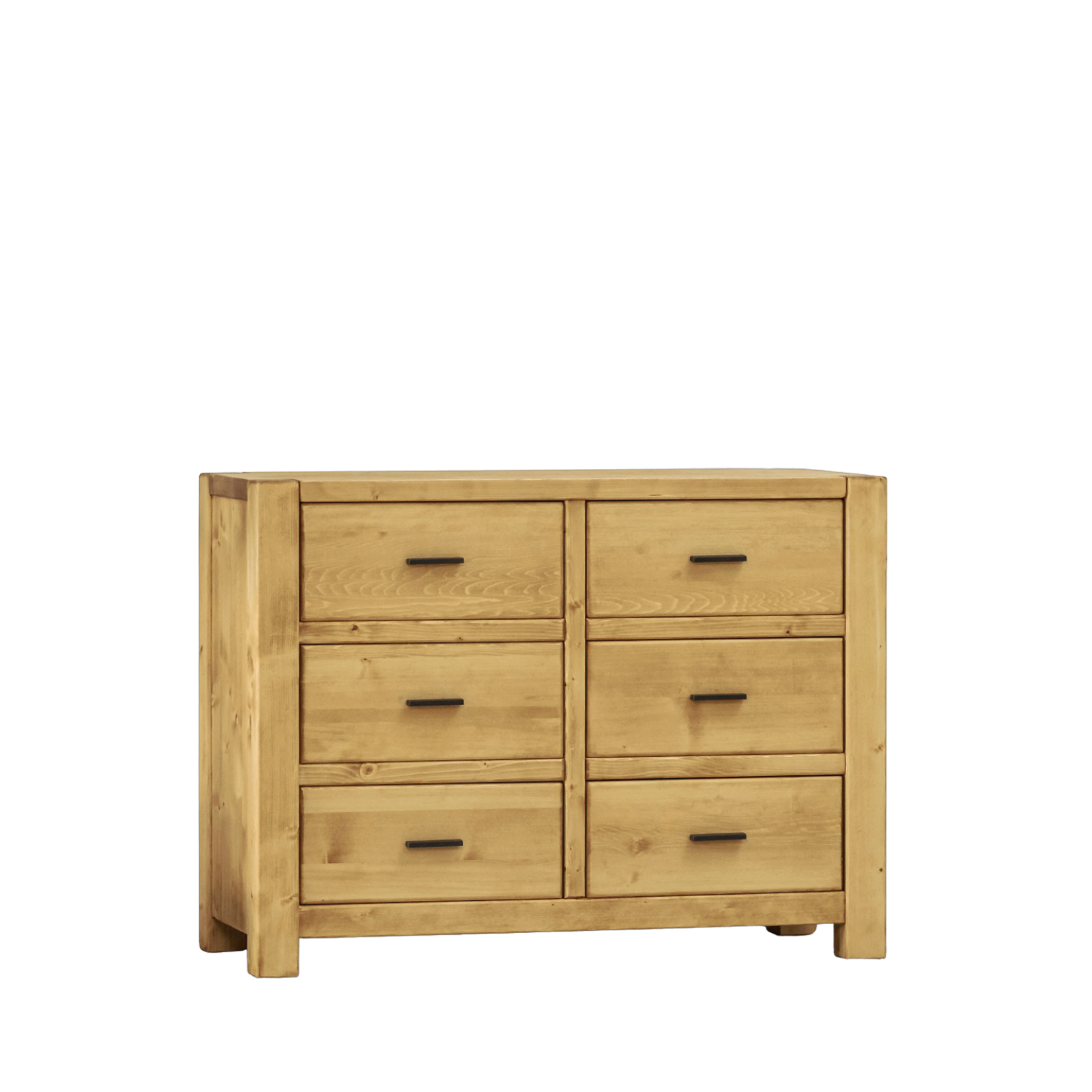Commode 6 Tiroirs en Pin Massif Morzine 120cm - meublespin.fr - Morzine Commode 6 Tiroirs en Pin Massif Morzine 120cm Morzine meublespin.fr - mobilier et de décoration de style montagne ou chalet- meubles en pin, mobilier en bois massif de qualité, canapés convertibles - https://meublespin.fr