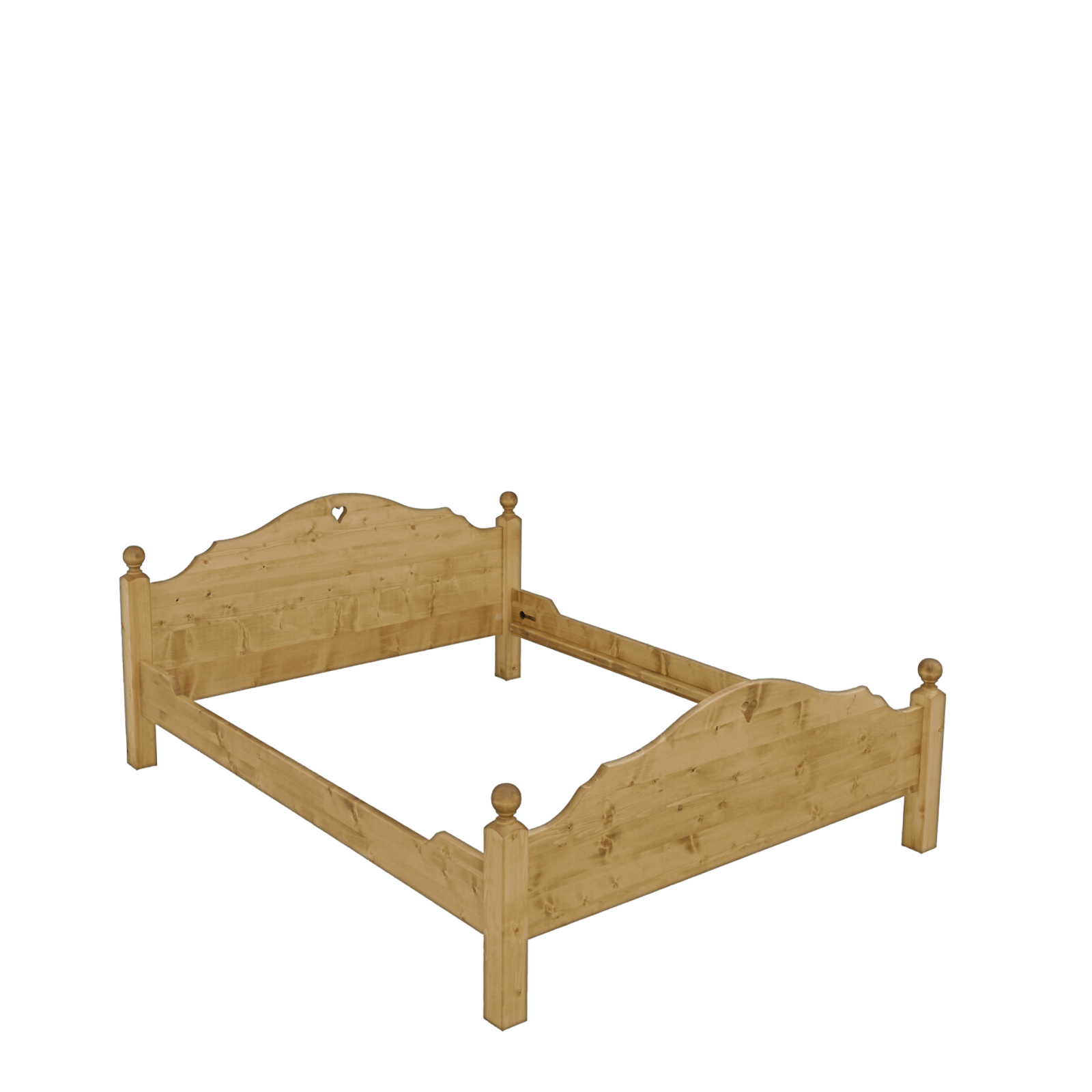 Lit en pin massif Chamonix 140 x 190 cm - meublespin.fr - Chamonix Lit en pin massif Chamonix 140 x 190 cm Chamonix meublespin.fr - mobilier et de décoration de style montagne ou chalet- meubles en pin, mobilier en bois massif de qualité, canapés convertibles - https://meublespin.fr