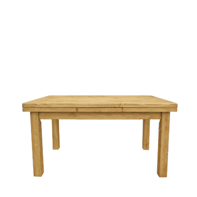 Table Repas Rectangulaire 180 x 90 cm (2 allonges/Plateau 4 cm) en Pin Massif Tables repas en bois massif meublespin.fr - mobilier et de décoration de style montagne ou chalet- meubles en pin, mobilier en bois massif de qualité, canapés convertibles - https://meublespin.fr