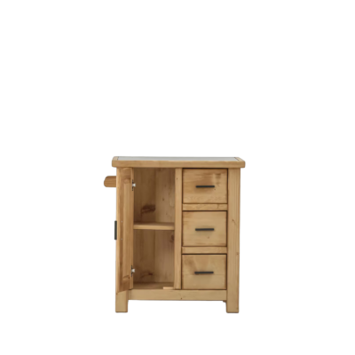 Billot contemporain simple face en pin Massif Morzine 74 cm Morzine meublespin.fr - mobilier et de décoration de style montagne ou chalet- meubles en pin, mobilier en bois massif de qualité, canapés convertibles - https://meublespin.fr