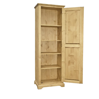 Bonnetière Chalet Sculptée 1 Porte en Pin Massif Armoires en bois massif meublespin.fr - mobilier et de décoration de style montagne ou chalet- meubles en pin, mobilier en bois massif de qualité, canapés convertibles - https://meublespin.fr