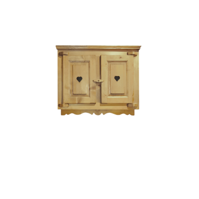 Haut de Cuisine à suspendre Chamonix 90 cm 2 Portes en Pin Massif Cuisine Chamonix meublespin.fr - mobilier et de décoration de style montagne ou chalet- meubles en pin, mobilier en bois massif de qualité, canapés convertibles - https://meublespin.fr