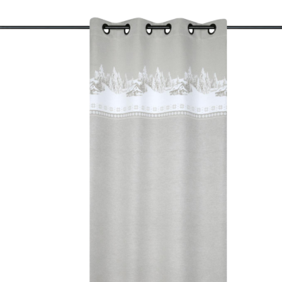 Rideau à œillets Abri naturel Les Rideaux meublespin.fr - mobilier et de décoration de style montagne ou chalet- meubles en pin, mobilier en bois massif de qualité, canapés convertibles - https://meublespin.fr
