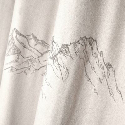 Rideau à oeillets Charlaix naturel Les Rideaux meublespin.fr - mobilier et de décoration de style montagne ou chalet- meubles en pin, mobilier en bois massif de qualité, canapés convertibles - https://meublespin.fr