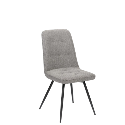 Lot: 4 Chaises Design Grise Perle: Clara Chaises en pin massif & chaises design meublespin.fr - mobilier et de décoration de style montagne ou chalet- meubles en pin, mobilier en bois massif de qualité, canapés convertibles - https://meublespin.fr