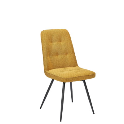 Lot: 4 Chaises Design Jaune: Clara Chaises en pin massif & chaises design meublespin.fr - mobilier et de décoration de style montagne ou chalet- meubles en pin, mobilier en bois massif de qualité, canapés convertibles - https://meublespin.fr