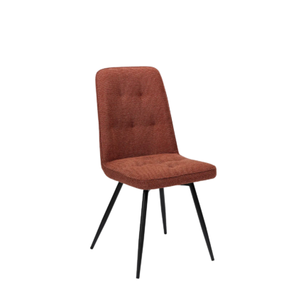 Lot: 4 Chaises Design Terracotta: Clara Chaises en pin massif & chaises design meublespin.fr - mobilier et de décoration de style montagne ou chalet- meubles en pin, mobilier en bois massif de qualité, canapés convertibles - https://meublespin.fr