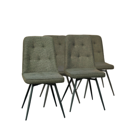 Lot: 4 Chaises Design Vert: Clara Chaises en pin massif & chaises design meublespin.fr - mobilier et de décoration de style montagne ou chalet- meubles en pin, mobilier en bois massif de qualité, canapés convertibles - https://meublespin.fr