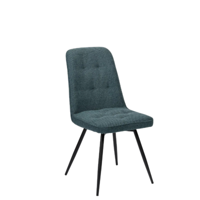 Lot: 4 Chaises Design Bleu: Clara Chaises en pin massif & chaises design meublespin.fr - mobilier et de décoration de style montagne ou chalet- meubles en pin, mobilier en bois massif de qualité, canapés convertibles - https://meublespin.fr