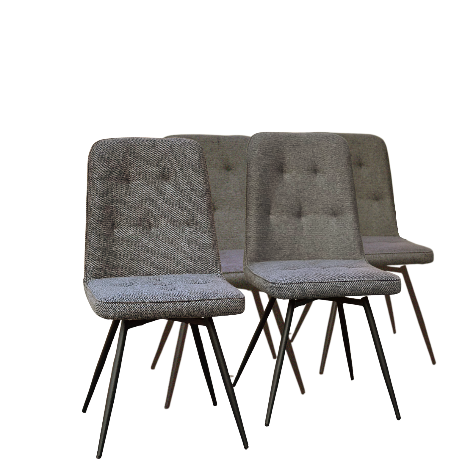 Lot: 4 Chaises Design Grise Anthracite: Clara - meublespin.fr - Chaises en pin massif & chaises design Lot: 4 Chaises Design Grise Anthracite: Clara Chaises en pin massif & chaises design meublespin.fr - mobilier et de décoration de style montagne ou chalet- meubles en pin, mobilier en bois massif de qualité, canapés convertibles - https://meublespin.fr