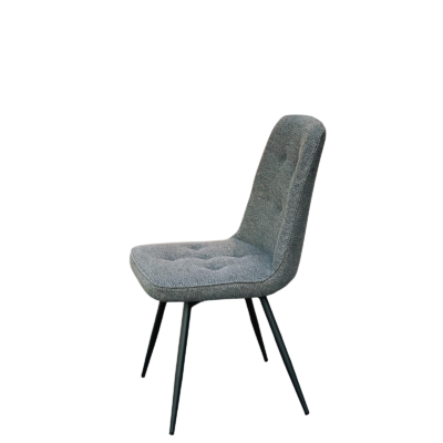 Lot: 4 Chaises Design Grise Anthracite: Clara Chaises en pin massif & chaises design meublespin.fr - mobilier et de décoration de style montagne ou chalet- meubles en pin, mobilier en bois massif de qualité, canapés convertibles - https://meublespin.fr