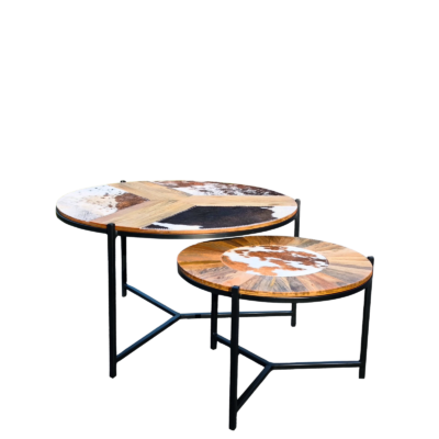 Tables basses en métal et bois Les tables basses meublespin.fr - mobilier et de décoration de style montagne ou chalet- meubles en pin, mobilier en bois massif de qualité, canapés convertibles - https://meublespin.fr